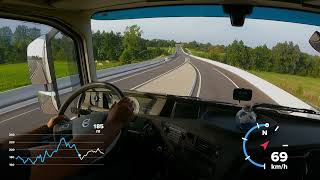 DRIVING VOLVO FH 500 [upl. by Rachael]