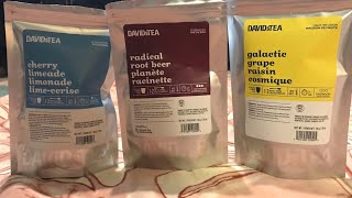 DavidsTea Iced Tea unboxing [upl. by Hayifas]