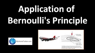 Application of Bernoullis Principle  Pressure [upl. by Xirtaeb]