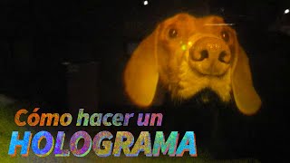 COMO HACER UN HOLOGRAMA LA MANERA FACIL [upl. by Etnud]