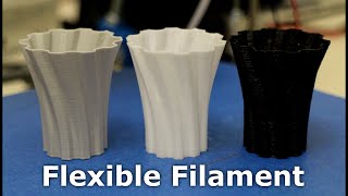 3D Printer  Flexible Filaments [upl. by Sayers]