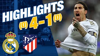 GOALS amp HIGHLIGHTS  Real Madrid 00 Atlético 41 penalties  Spanish Super Cup [upl. by Idel]