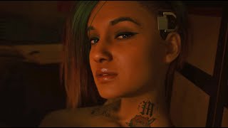 ESCENA COMPLETA ROMANCE JUDY ALVAREZ  CYBERPUNK 2077 [upl. by Thilda]