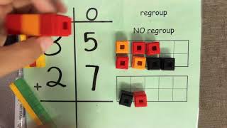 2 Digit Addition With Regrouping [upl. by Indyc]