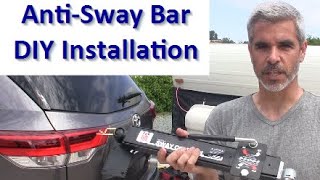 DIY Trailer AntiSway Bar Installation and use [upl. by Aiblis375]