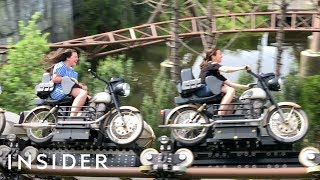 What The New Harry Potter Coaster At Universal Orlando Is Like [upl. by Anitnahs16]