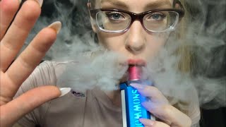 ASMR CLOUDY TINGLES  Vaping NO Talking [upl. by Kellene]