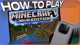 How to play Minecraft Java Edition on iPad [upl. by Nekcerb781]