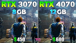 RTX 3070 vs RTX 4070  Test in 10 Games [upl. by Kaiulani]