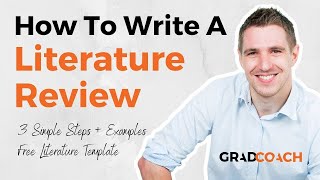 How To Write A Literature Review In 3 Simple Steps FREE Template With Examples [upl. by Simsar]