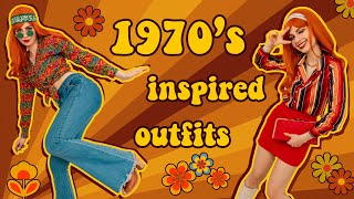 70s Inspired Vintage amp Retro Outfit Ideas  Lookbook [upl. by Derr]