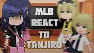 Mlb react to Tanjiro  Repost   Blue Cheng [upl. by Kcirdaed967]