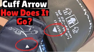 Blood Pressure Cuff Arrow How To Use [upl. by Welles]