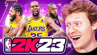 Rebuilding the Los Angeles Lakers NBA 2K23 [upl. by Terrance]