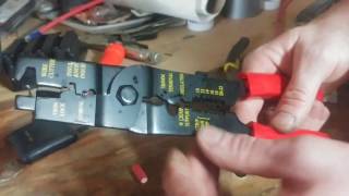 How to crimp spark plug wire ends [upl. by Hufnagel]