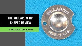 Willards Cue Tip Shaper Review [upl. by Aholah179]