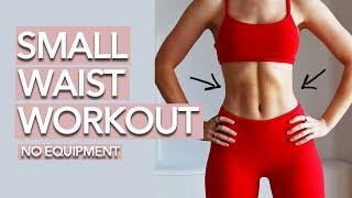 Small Waist Workout 10 Mins [upl. by Yevad514]