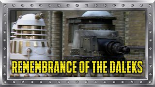 Doctor Who Remembrance of the Daleks  REVIEW  Dalekcember [upl. by Merl]