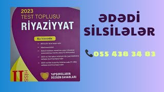 ÆdÉ™di silsilÉ™ yeni test toplusu [upl. by Dylan]