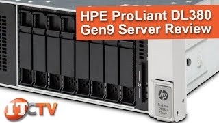 HP Proliant DL380 Gen9 Rack Server Review [upl. by Lindemann]