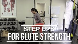 Step Ups for Glute Strength [upl. by Salesin]