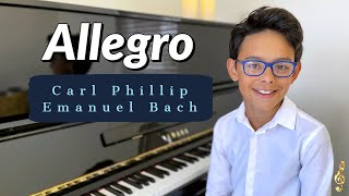 Allegro  CPE Bach [upl. by Naeloj883]