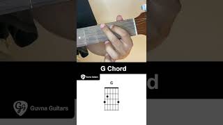 How To Play The G Chord On Guitar  Guvna Guitars [upl. by Happ]