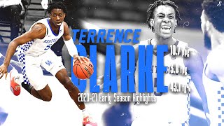 Terrence Clarke Kentucky 202021 Early Season Highlights Montage  107 PPG 30 RPG 431 FG [upl. by Ennasil]