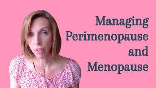 Managing Perimenopause and Menopause with Dr Louise Newson [upl. by Alberto632]