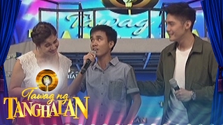 Tawag ng Tanghalan Carlmalone sings for his special someone [upl. by Lerud]