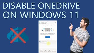 How to Disable OneDrive in Windows 11 [upl. by Iduj]