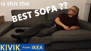 IKEA KIVIK sofa Assemble Guide and Review [upl. by Jarin610]