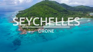 Seychelles 4k drone  La Digue Islands [upl. by Torhert762]