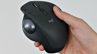 Best Ergonomic Mouse Logitech MX ERGO Overview [upl. by Nissensohn]