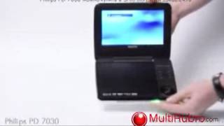 Reproductor de DVD Portatil Philips 7030  wwwmultirubrocom [upl. by Urias]