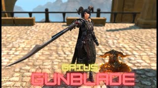 FFXIV  Gaius Van Baelsar Gunblade Mod [upl. by Auj]