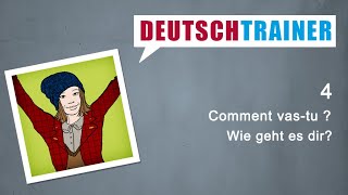 Allemand pour débutants A1A2  Deutschtrainer Comment vastu [upl. by Lerat]