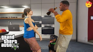 GTA 5  How to Get a Girlfriend Franklin and Ursula [upl. by Susann]