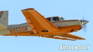 Busy Oshkosh Departures  Sunday Part 2  EAA AirVenture Oshkosh 2019 [upl. by Adnola]