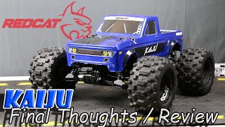 RedCat Kaiju Final Thoughts Review [upl. by Elleivad]