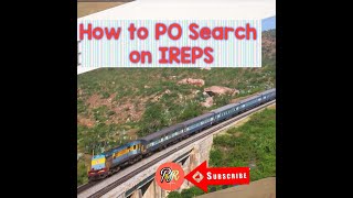 How to PO Search on IREPS [upl. by Clementine]