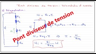 Diviseur de tension [upl. by Ithsav]