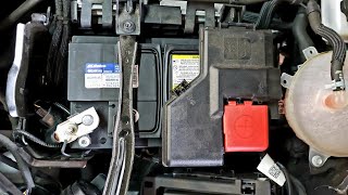 Battery replacement on a GMC Acadia [upl. by Jeanette]