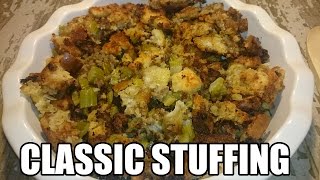 Classic Sausage Stuffing Recipe  Episode 111 [upl. by Aehs]