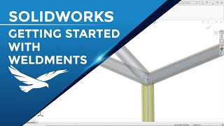 Get Started with Weldments in SOLIDWORKS [upl. by Gilges747]