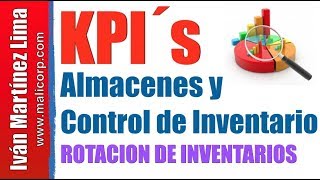 Control de Inventario📦  Cómo calcular la rotación de inventarios fácilmente 😀  KPI´s de Almacén [upl. by Etterrag117]