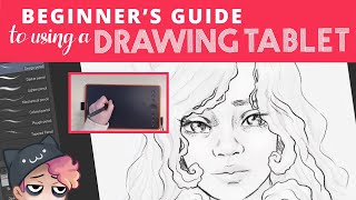 How to Use a DRAWING TABLET  Guide for Beginners [upl. by Janet905]