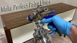 How to Spray Lacquer amp Get Perfect Paint Lines [upl. by Herwin]