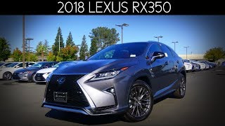 2018 Lexus RX350 FSport 35 L V6 Review [upl. by Haropizt]