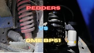 Suspension Pedders VS OME BP51 [upl. by Rovert]